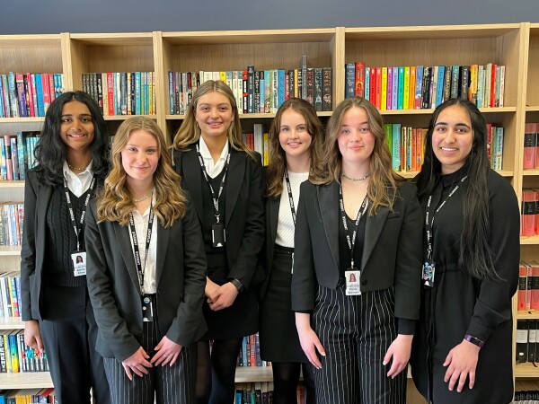 Head Girl Team Newport Girls High School